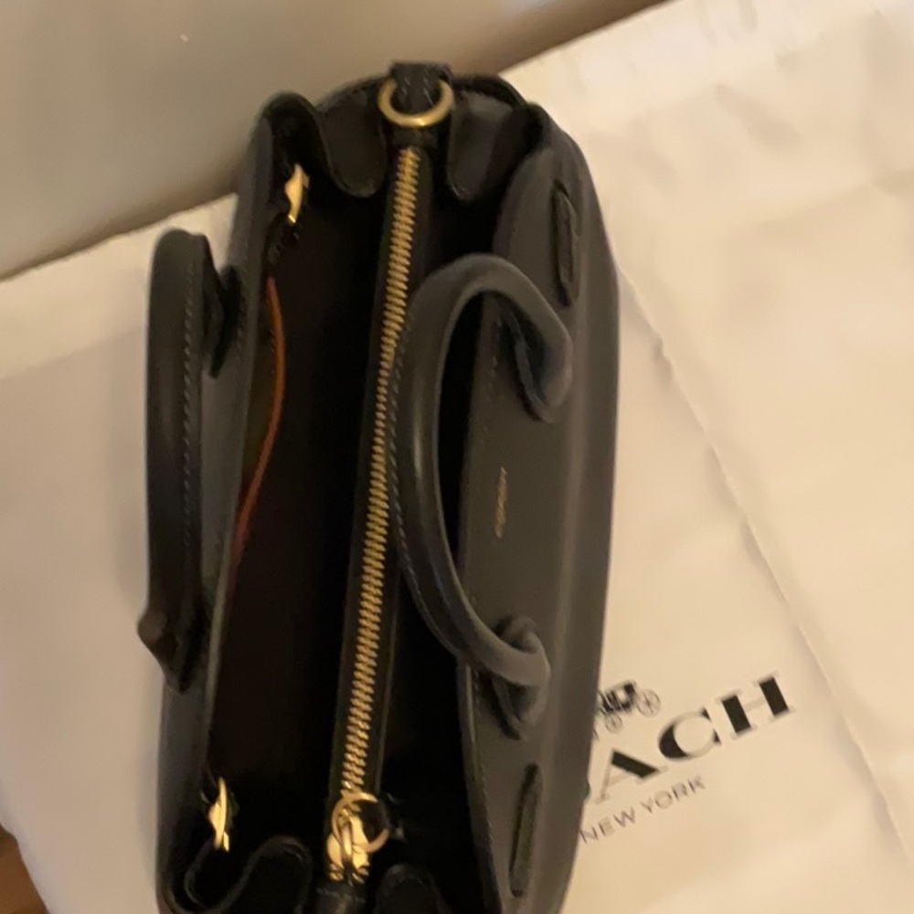 Coach Empire Carryall Bag 26 New Black - Picture 5 of 12